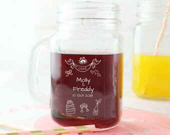 Personalized Wedding Labels, Personalized Sticker Labels, Wedding Sticker, Personalized Stickers Wedding, Mason Jar Labels 3" x 2" W04