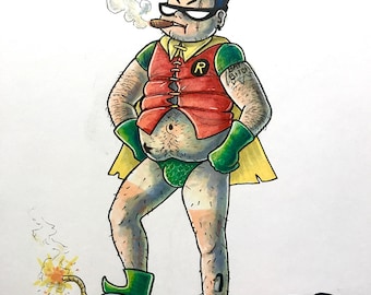 Inktober SotBGC: Day 20. Robin