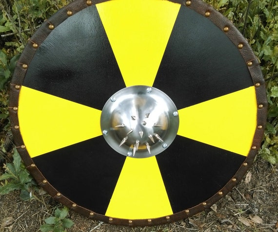 Viking Shield with spiked shield boss