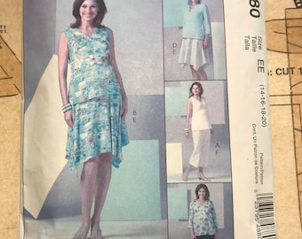 Womens Maternity Skirt Top Pant Sewing Pattern Mccalls 4880 M4880 Sewing Pattern Size 14 16 18 20 Maternity Pregnancy Length Options Formal