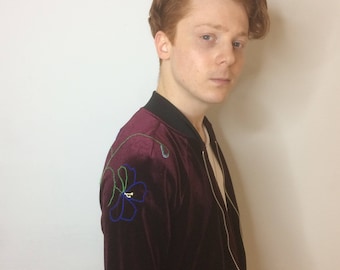 Custom Jacket - Hand Embroidered Wearable Art