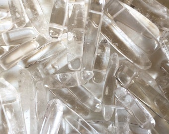 25 - 40mm lengths of Clear Quartz Sticks