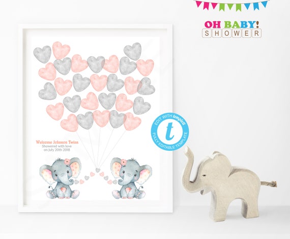 Baby shower guest book ideas and keepsakes - Baby shower easy