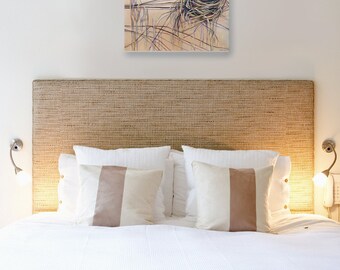 Nest and Yellow Butterfly Canvas Giclee Print by Kate Green