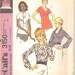 Vintage 1970s Blouse Sewing Pattern Blouse McCall's 3150