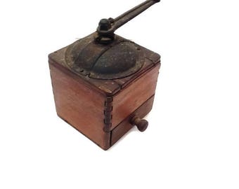 vintage french coffee grinder