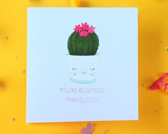 You're Blooming Marvellous- card