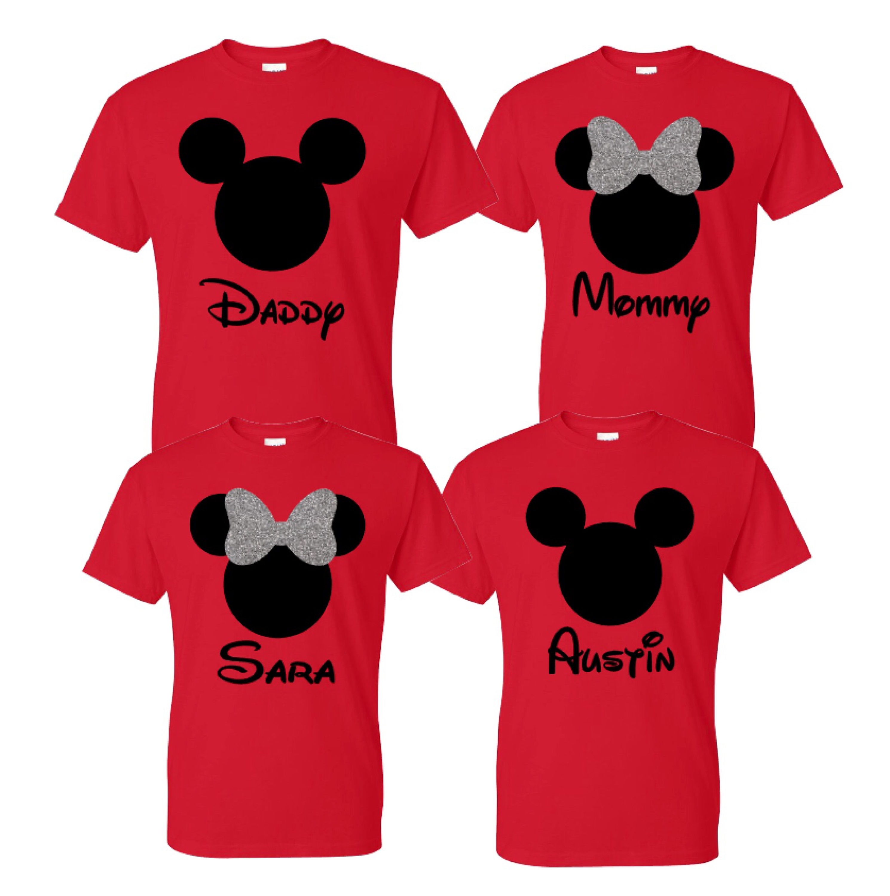 matching disney shirts family