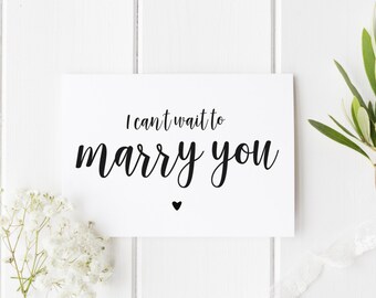 I Can't Wait To Marry You Card, Preety See You At Altar Card, Groom Wedding Day Card, Bride Wedding Day Card, Card For Groom, Card For Bride