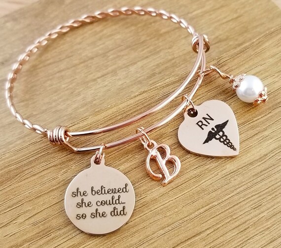 Rose Gold RN Graduation Gift Nurse Graduation Gift Graduation Gift for Nurse College Graduation Graduation Gift for Her Senior 2018 Senior