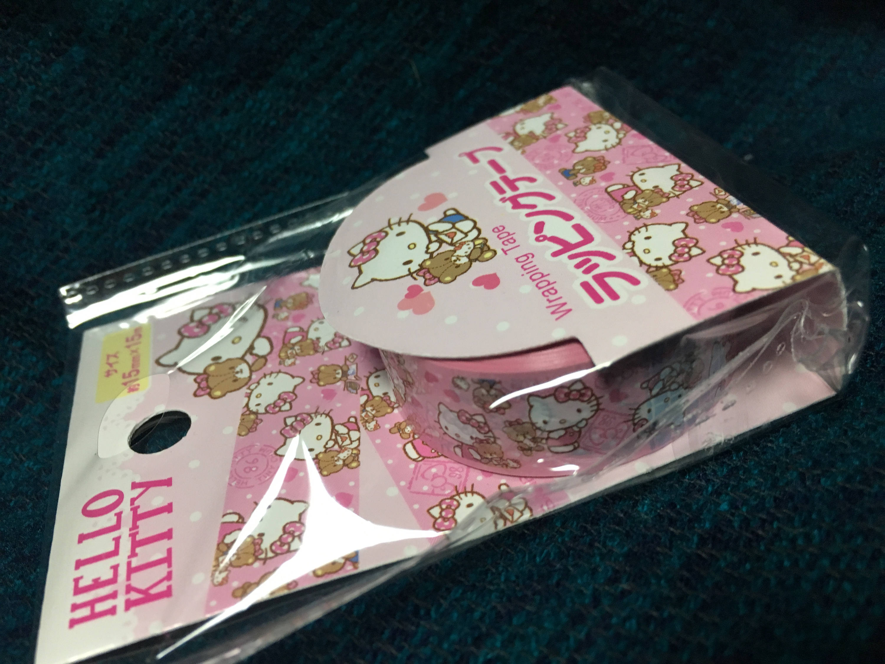 Sanrio Hello Kitty wrapping tape from mikenekofp on Etsy Studio