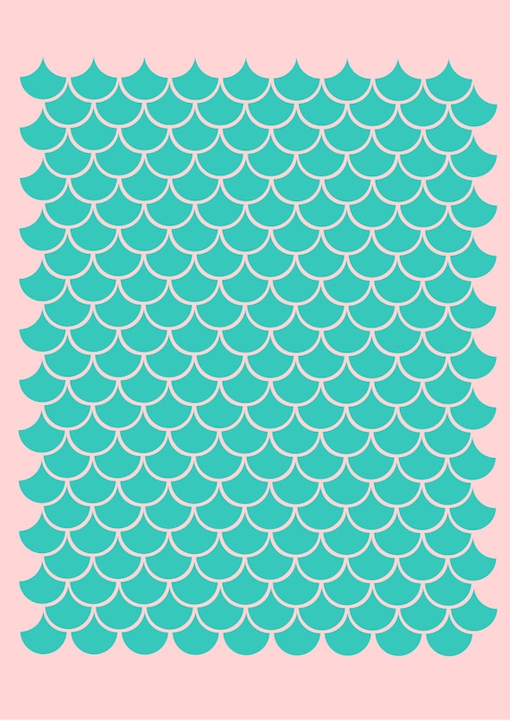 Free Free 73 Pattern Mermaid Scales Svg SVG PNG EPS DXF File