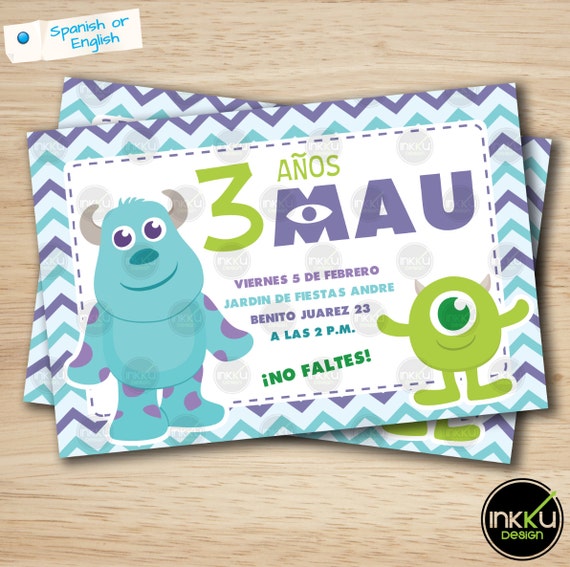 Free Monsters Inc Online Invitation Punchbowl Com