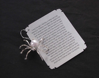 Christmas Spider Ornaments (Silver)