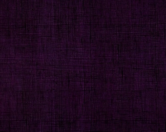 Once Upon A Time Heath Eggplant By Alexander Henry Fabrics