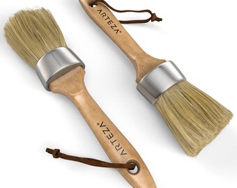 Round Wax Brush 2 Pack - Arteza