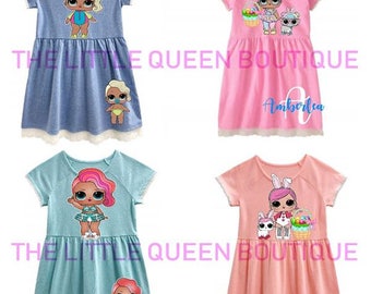 L.O.L Surprise Dolls Inspired DRESS