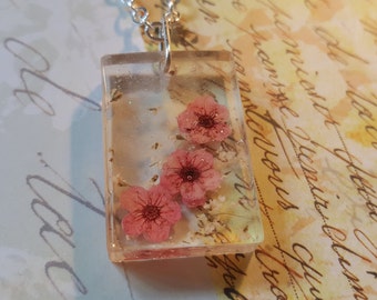 Cute Cherry Blossom Necklace