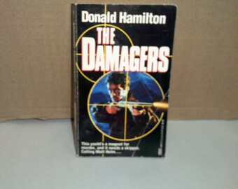 The Damagers by Donald Hamilton RARE 1993 first paperback edition