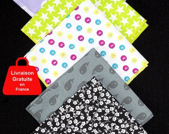 Handkerchiefs 27 x 27 cm (set of 5)