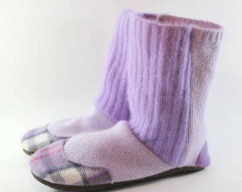 Kids Slippers- Mommy and Me- Girls Slippers- Daughter Gift- Eco Friendly Kids Gifts- Natural Gifts- Hygge Gift