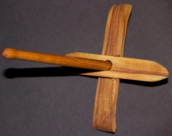 Hand made wooden Turkish Spindle