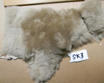 Sheepskin remnant SK3 tan color