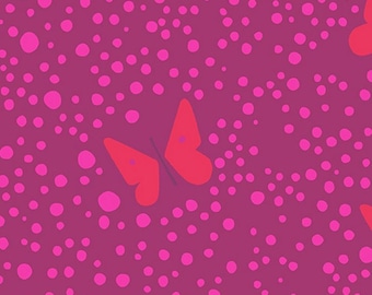 Andover - Lizzy House - Butterflies - Pink