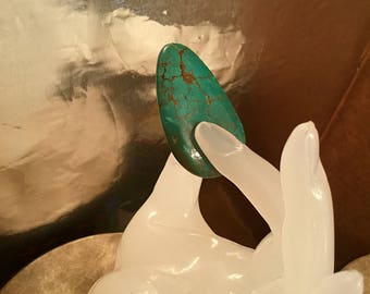 Hubei Stabilized Turquoise Cabochon 60 Carats