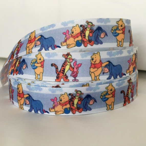 5 YDS Winnie The Pooh and Friends Ribbon