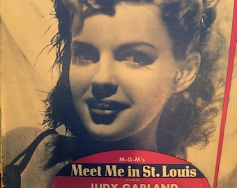Judy Garland- The Trolley Song Vintage Sheet Music