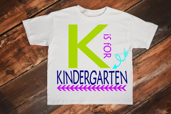 Download Kindergarten Monogram Svg, End of School Svg, Kinder Shirt ...