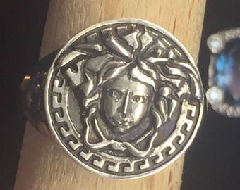 Medusa Ring Sterling Silver 925 Available Size 6 up to 14