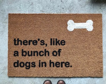 Fun Doormat Sayings Come On In Weu0027re Not Ready Custom