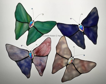 Butterfly Stained Glass Suncatcher