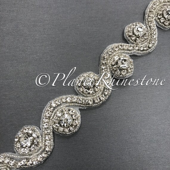 Iron-on Rhinestone Trim #IT-25