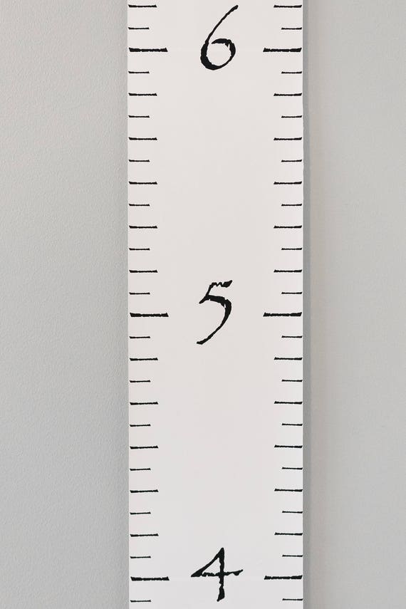 inches growth chart ruler growth chart ruler life size