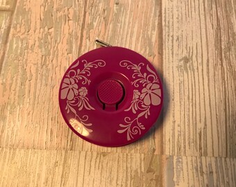 Purple measuring tape for your project bag.