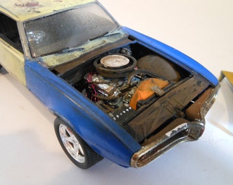 Scale Model Car, Classicwrecks, Rusted Wreck ,PontiacFirebird,BarnFind,Musclecar