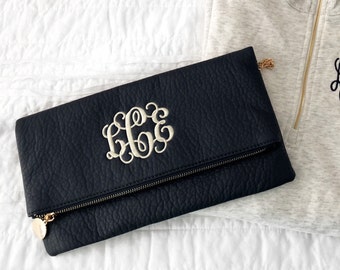 Monogrammed Clutch Purse | Envelope Clutch Purse | Bridesmaid Gift | Mother's Day Gift