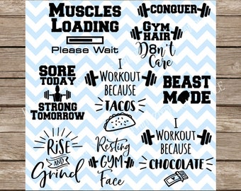 pes file for mens workout sayings
