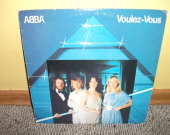 Abba Voulez-Vous Vinyl Record album NEAR MINT condition