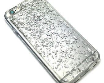 Glitter iPhone 7 Case, Glitter iPhone 7 Case, Silver iPhone 7 Case, Glitter iPhone 7 Case , Apple iPhone 7 Case, Silver Glitter iPhone Case