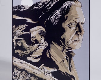 Sir David Attenborough poster