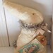 Primitive Glittered Easter Spring Rabbit Bunny