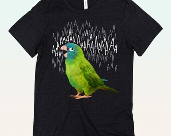 Screaming Blue Crown Conure T-Shirt