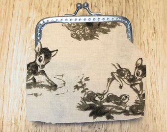 Bambi 8.5cm square coin pouch