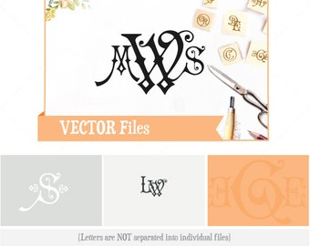 Carmencita VECTOR Alphabet: Design/ Instant Download; .ai .eps .psd .pdf .svg .dxf .emf