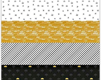 EXTRA 20 30% OFF Simple Simon & Company When Skies are Grey Stripe Black