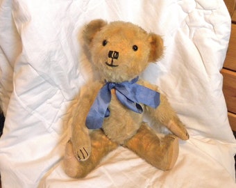 Deans Vintage Bear - 18" Mohair Bear - 1930's Teddy Bear - Deans Mouse Eared Bear